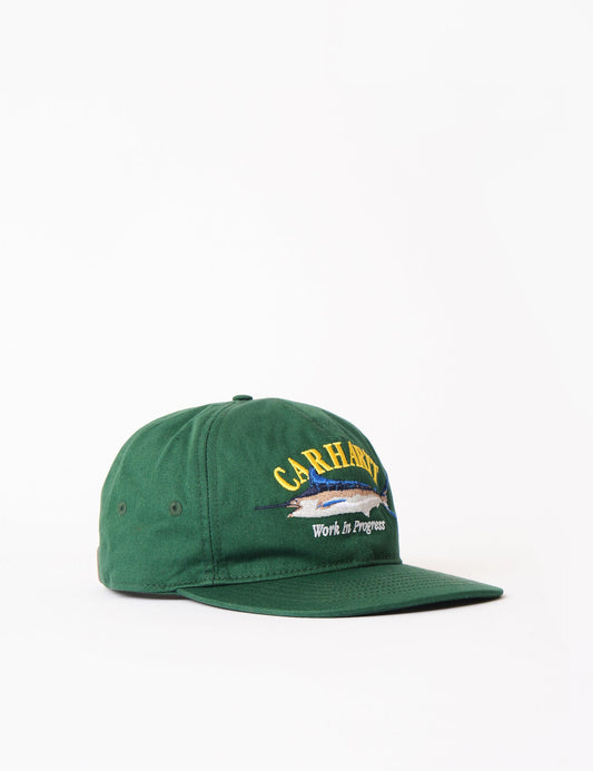 Marlin 6-Panel Cap - Treehouse Green