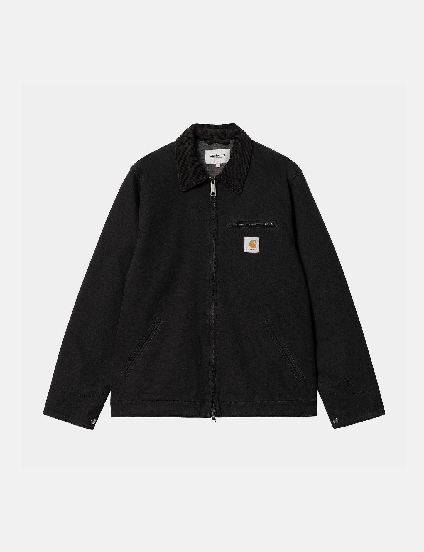 Detroit Jacket (Heavy Stone Wash) - Black/Black