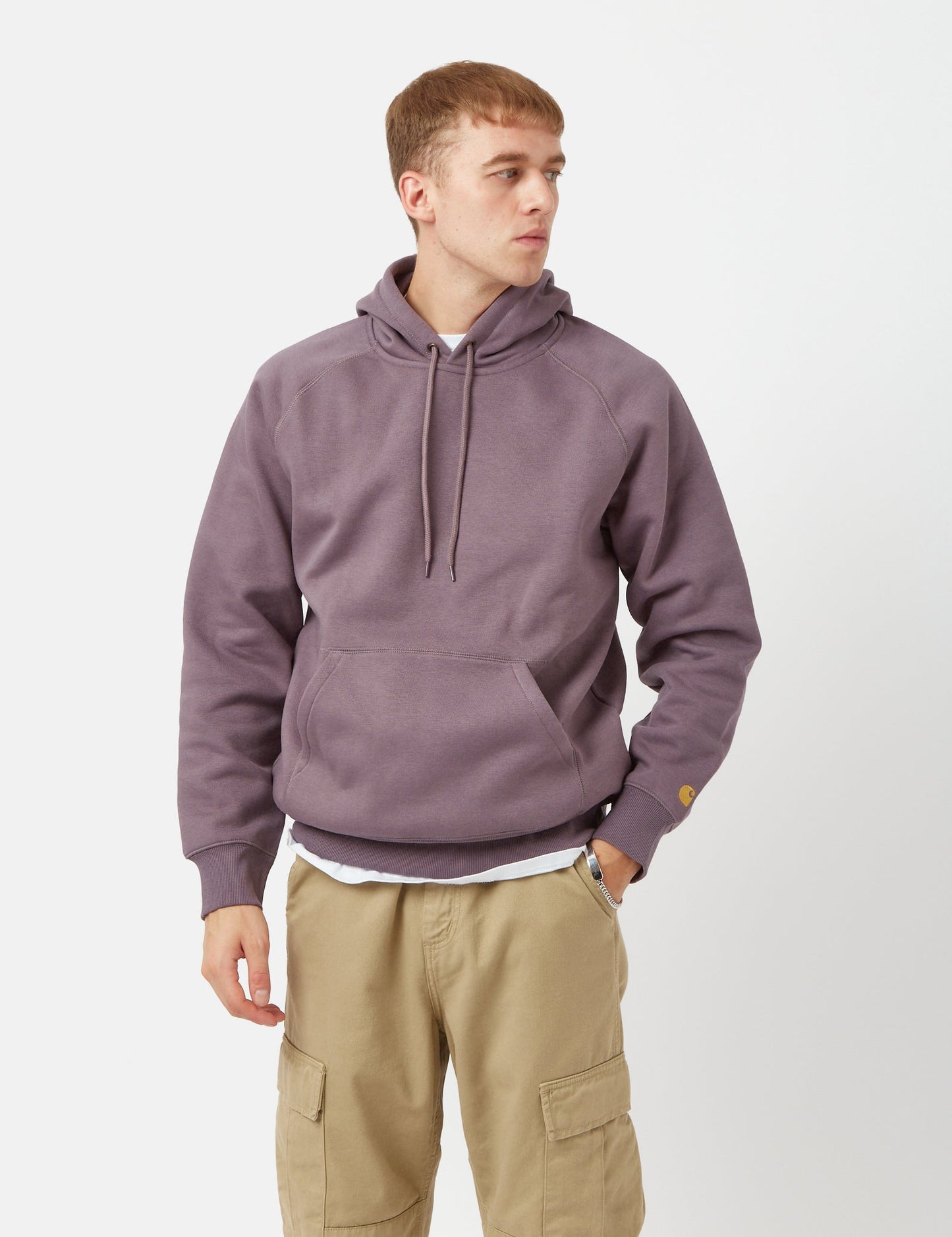 Chase Hooded Sweatshirt - Mirror Grey