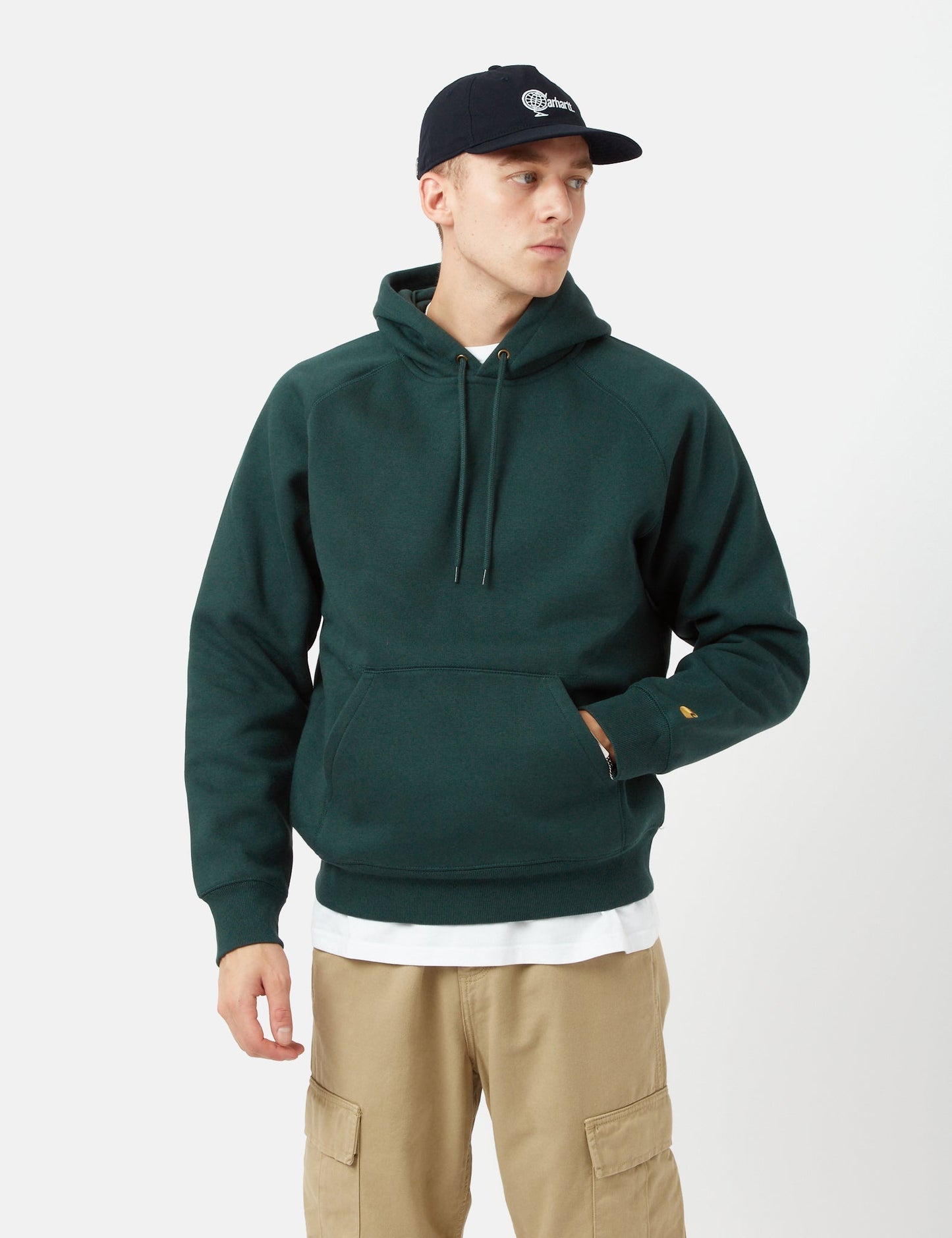 Chase Hooded Sweatshirt - Mirror Grey