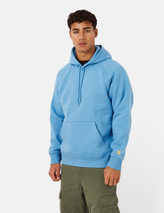 Chase Hooded Sweatshirt - Piscine Blue