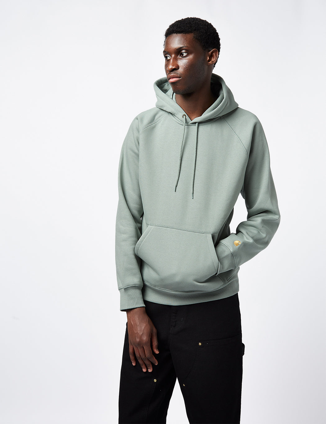 Chase Hooded Sweatshirt - Mirror Grey