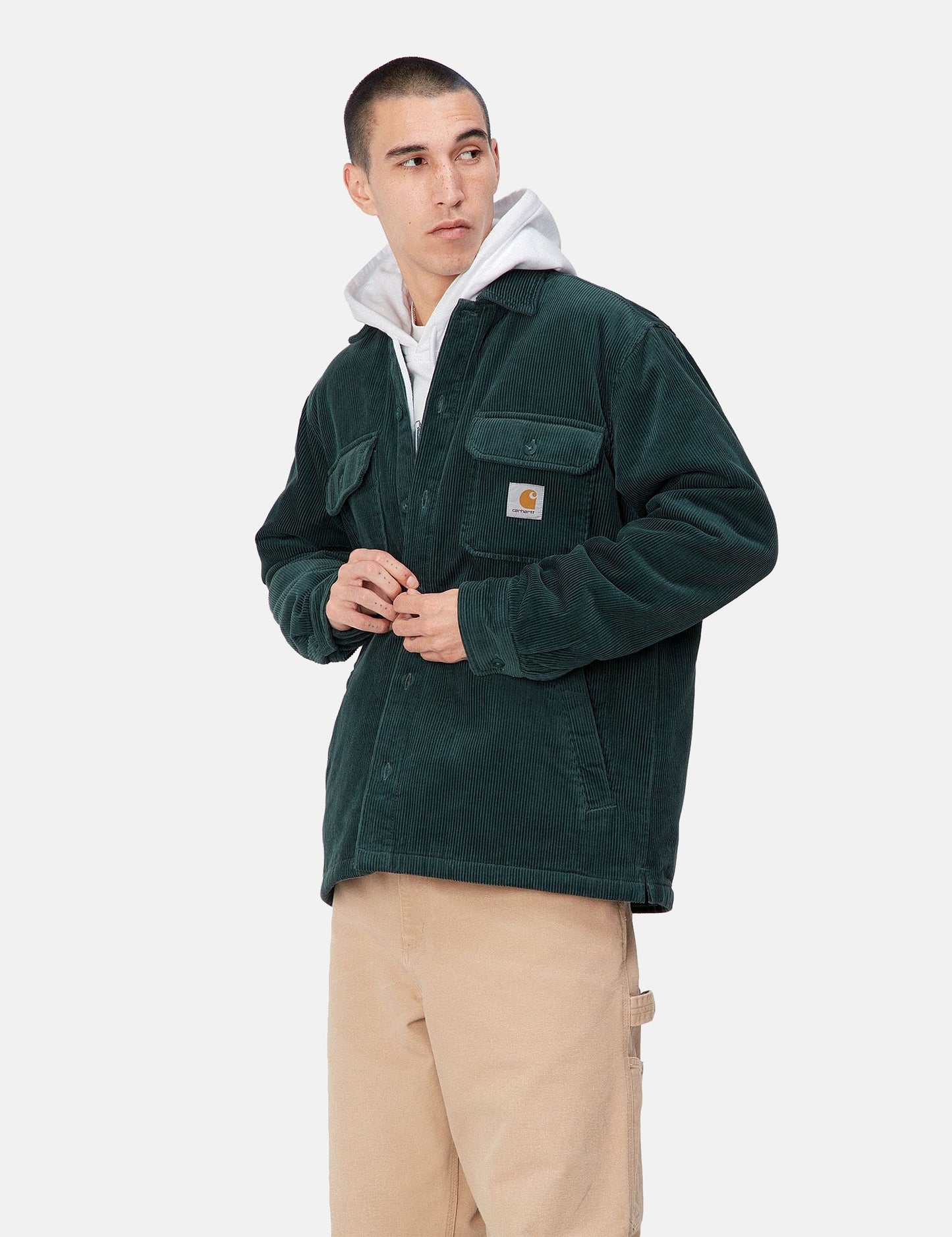 Whitsome Overshirt - Juniper Green