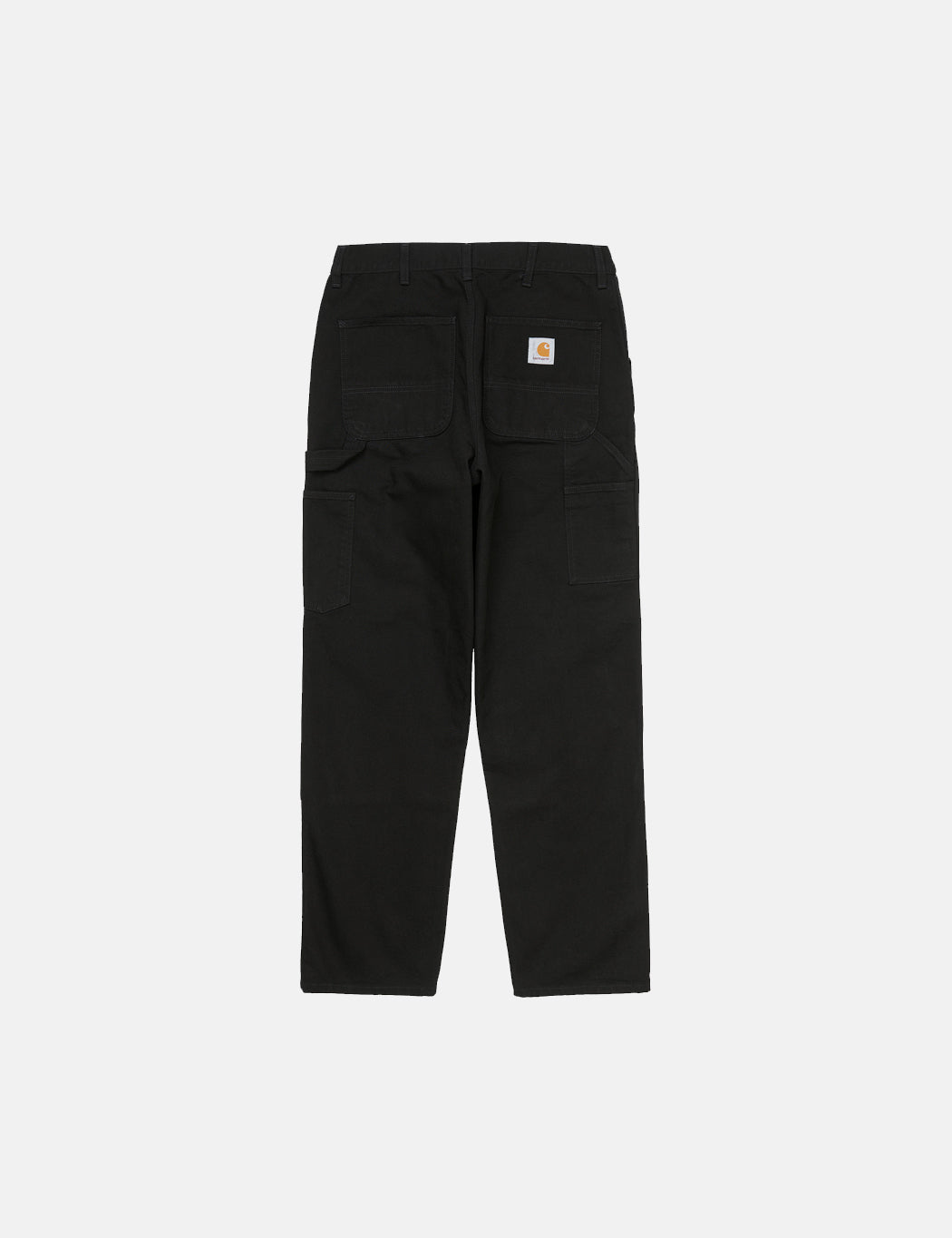 Double Knee Pant (Relaxed/Straight) - Black