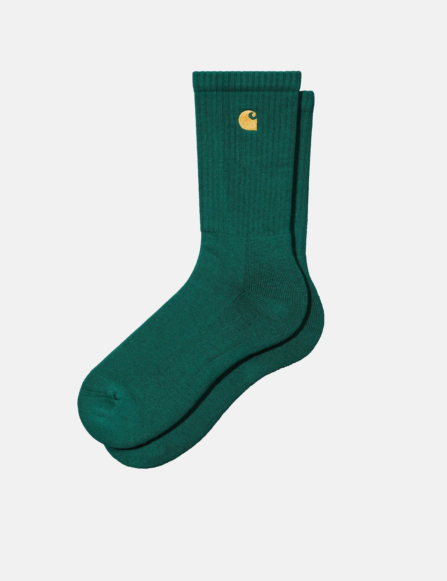 Chase Socks - Chervil Green/Gold