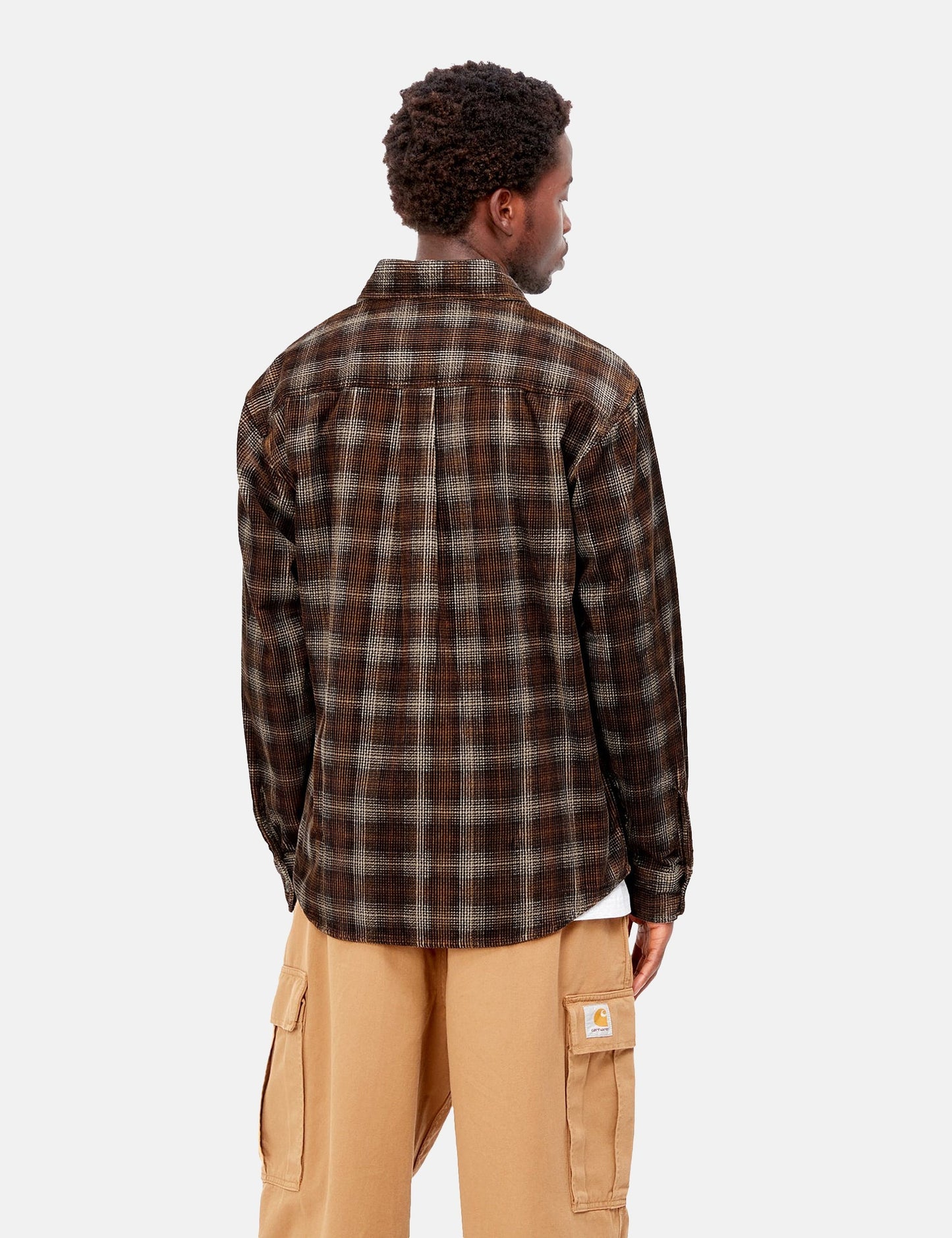 Flint Cord Shirt (Wiley Check) - Hamilton Brown