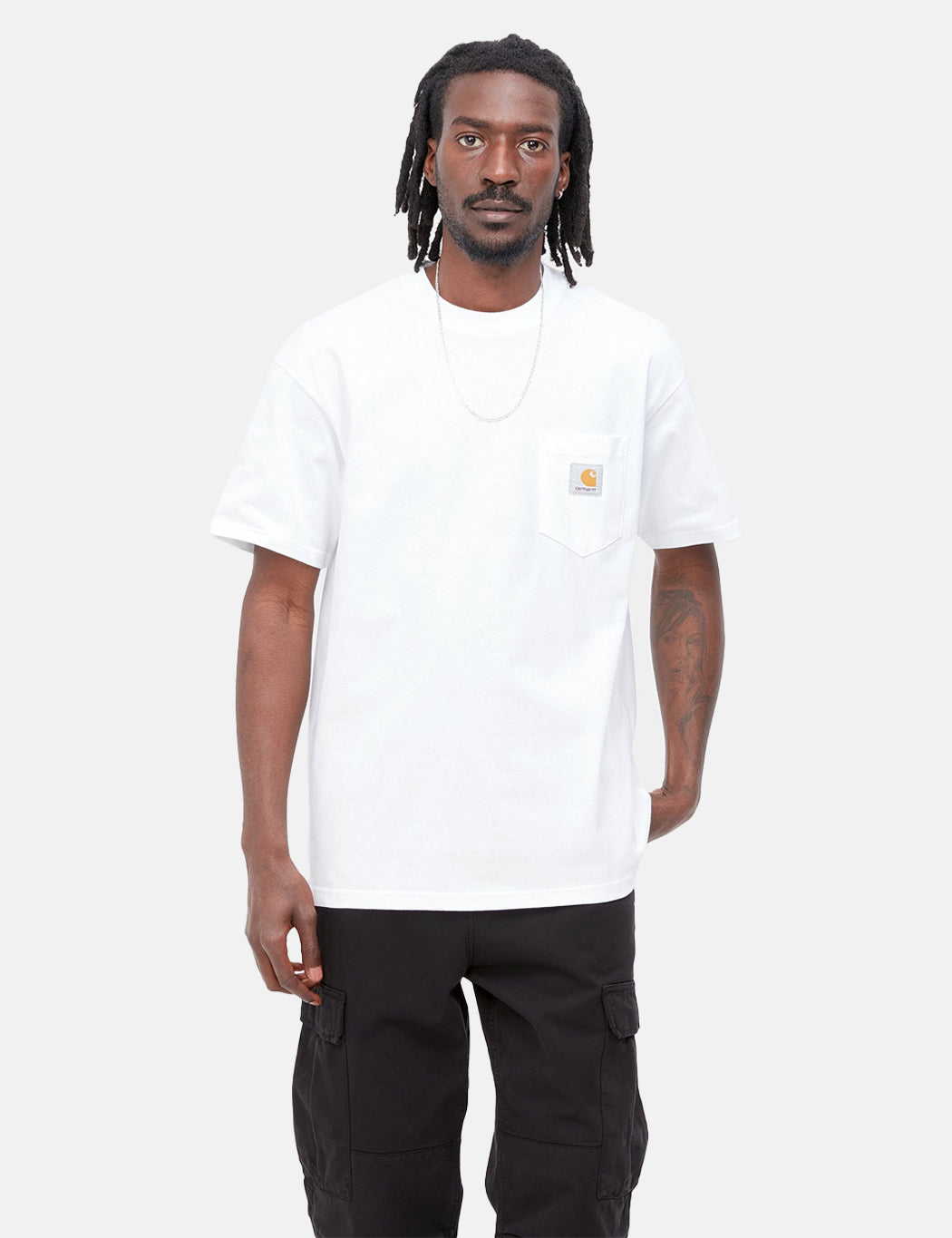 Local Pocket T-Shirt - White/Black