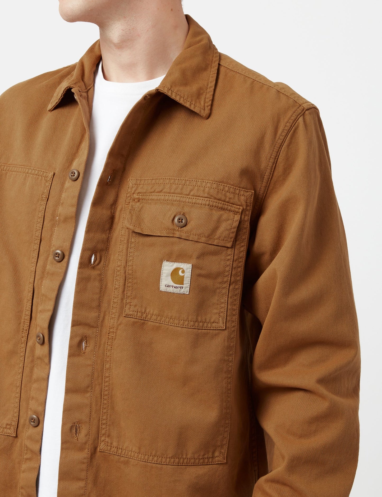 Charter Long Sleeve Shirt - Jasper Camel