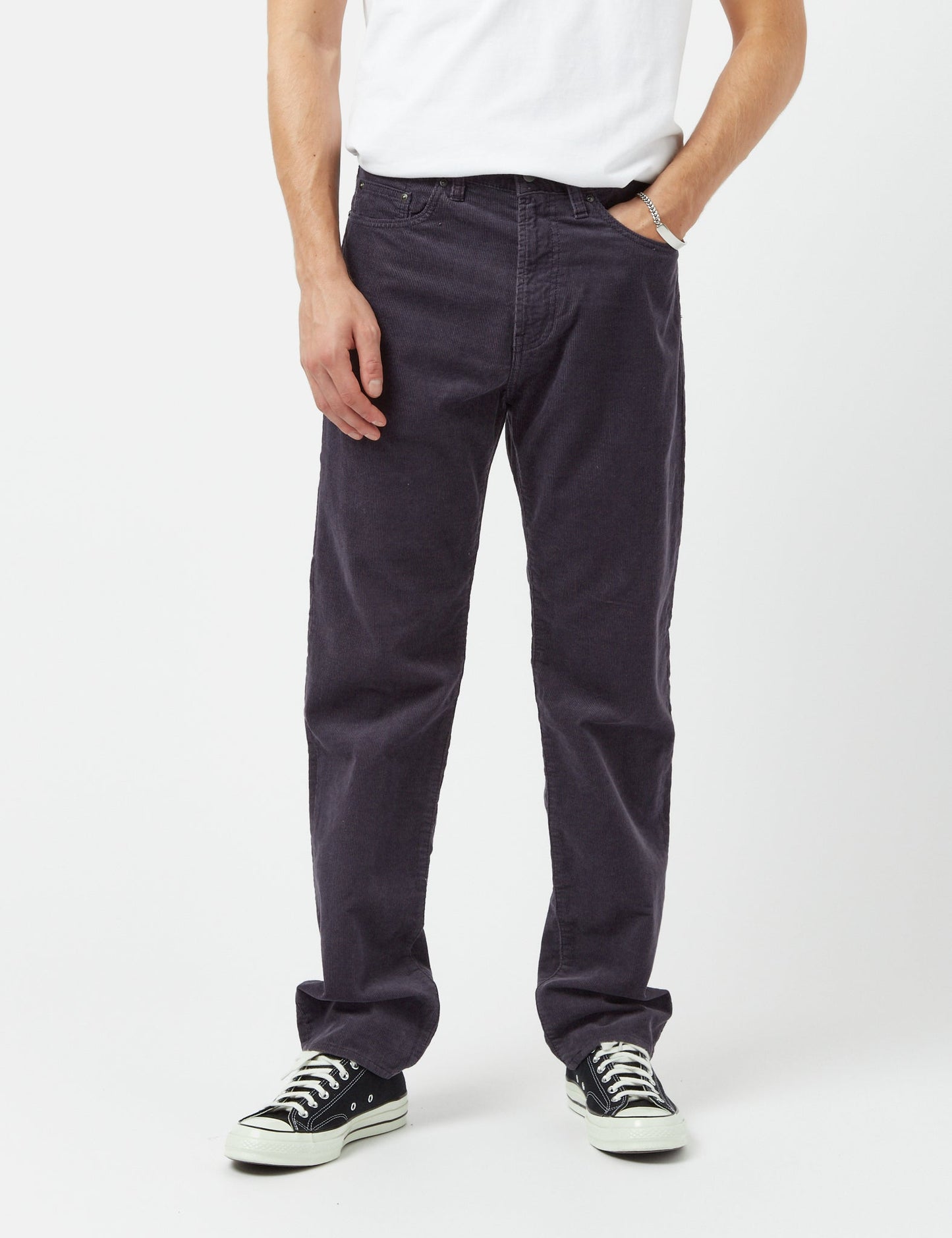 Pontiac Cord Pant (Relaxed) - Artichoke Purple