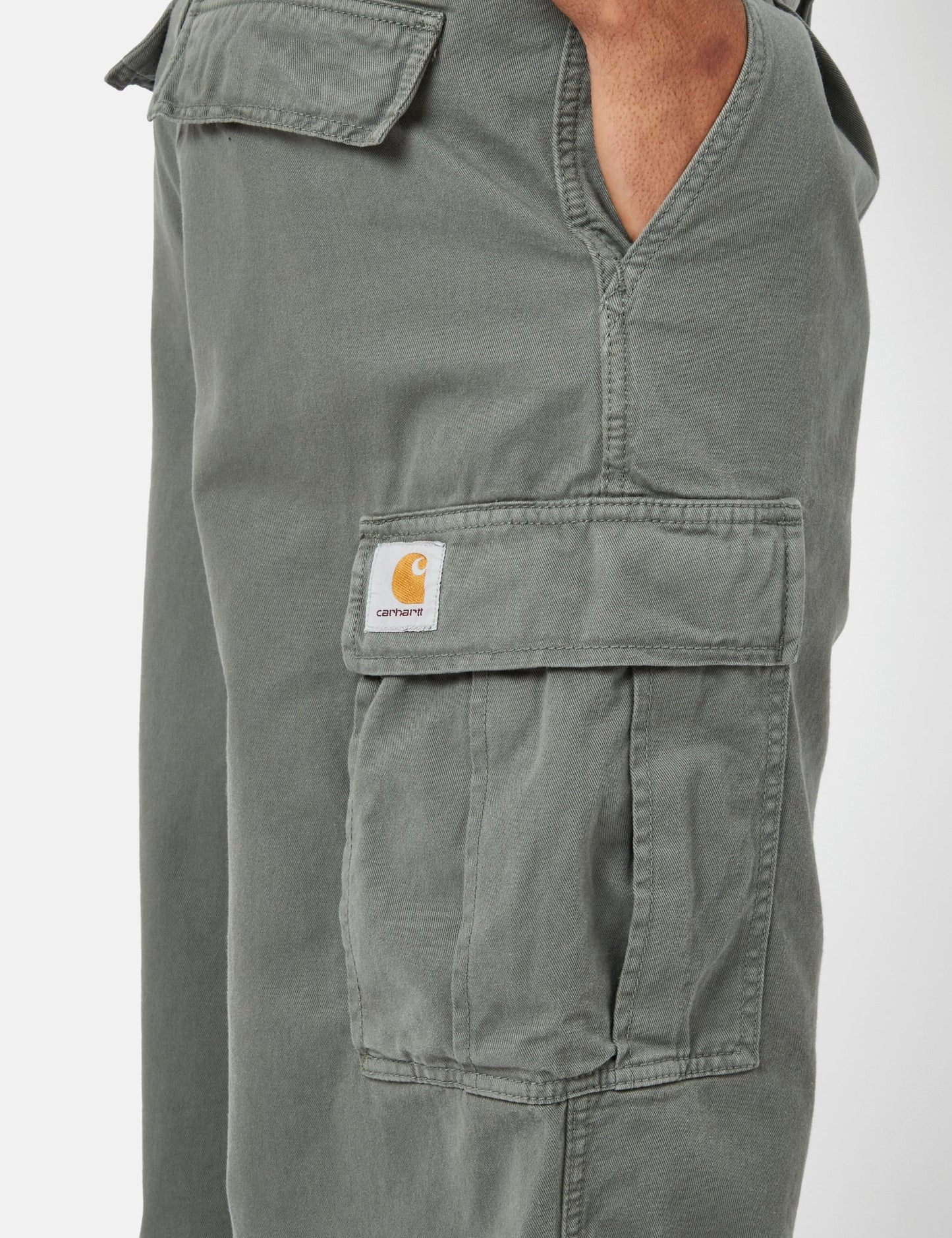 Cole Cargo Pant (Relaxed) - Smoke Green