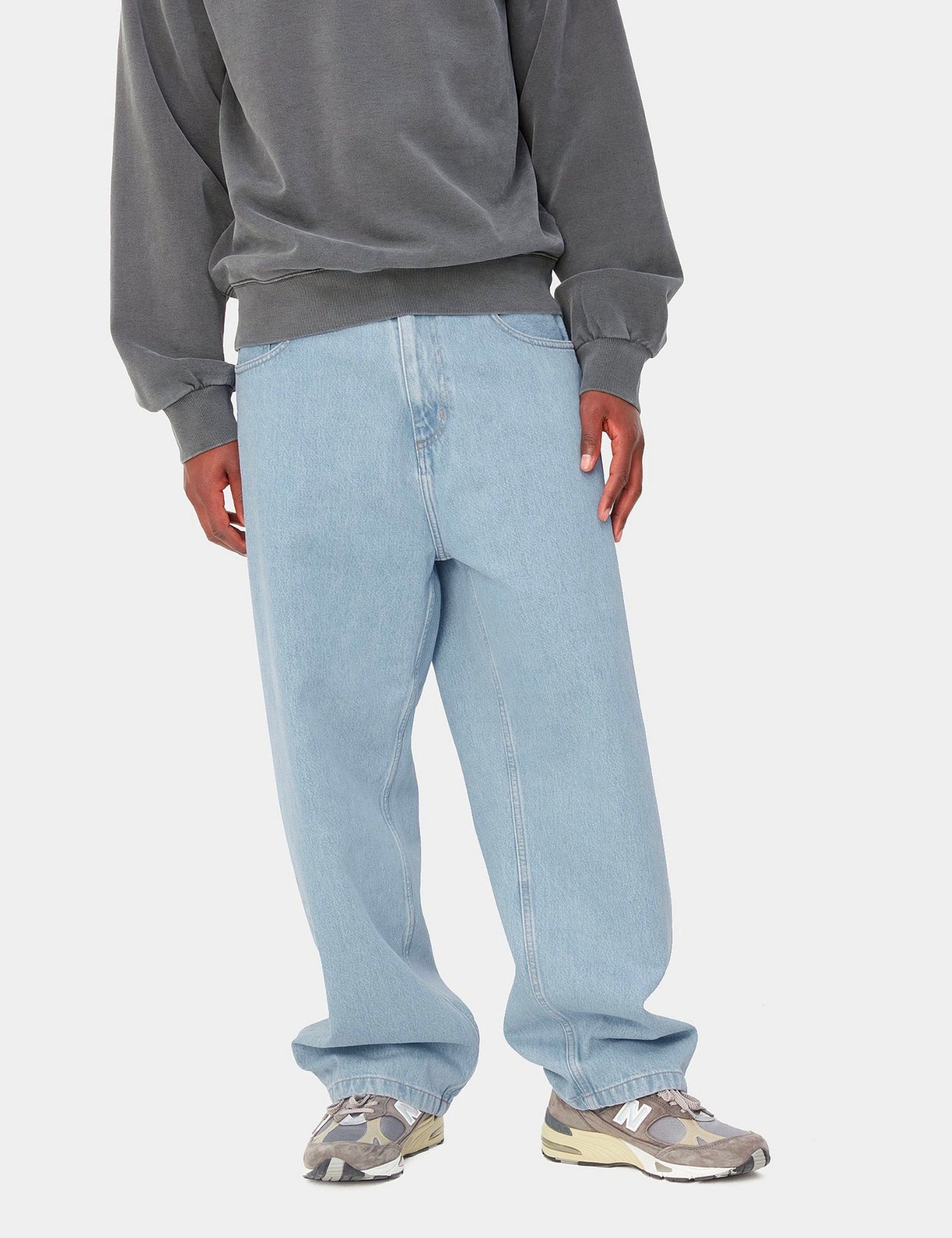 Brandon Pant - Blue Heavy Stone Bleach