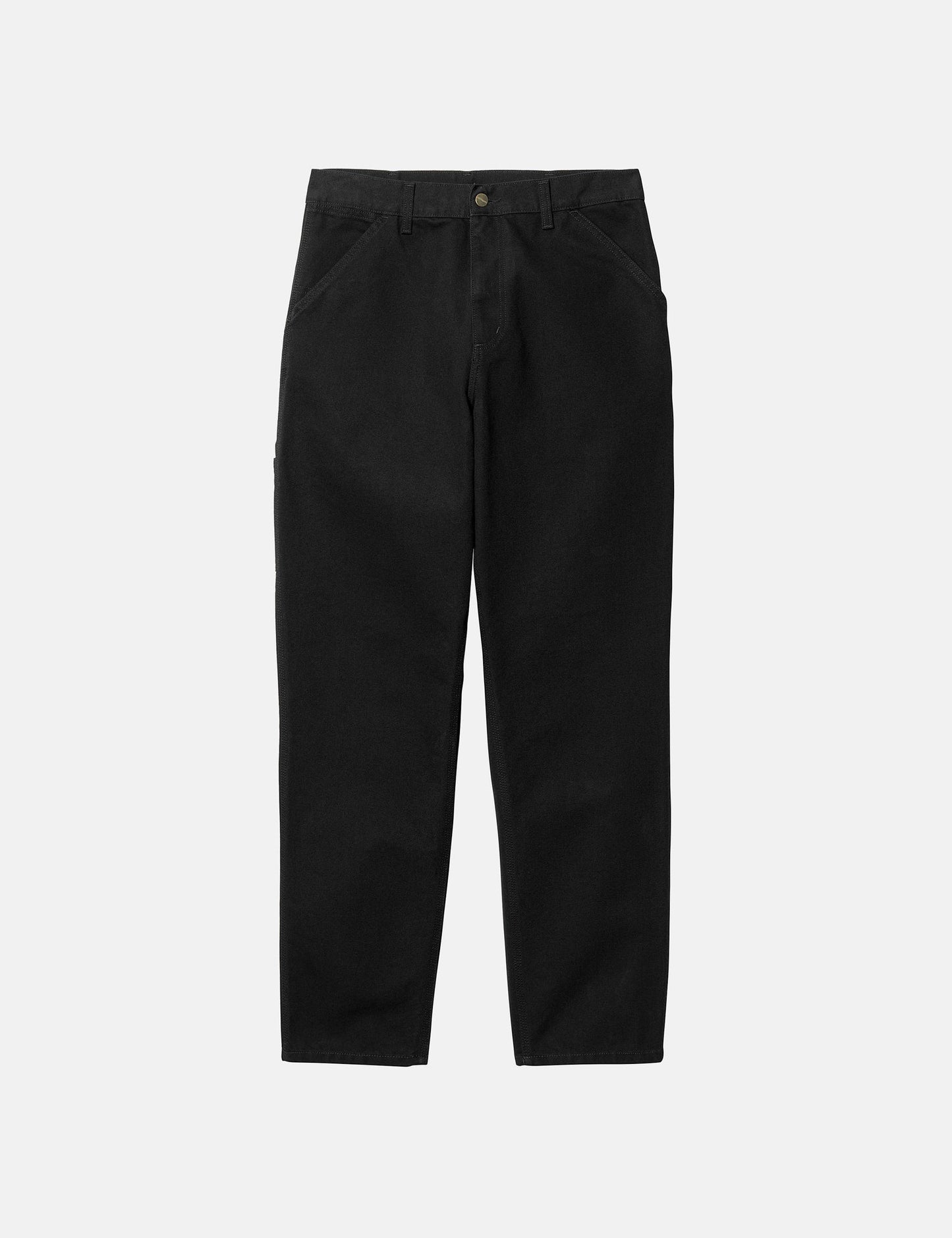 Single Knee Pant (Dearborn Canvas) - Black Rinsed