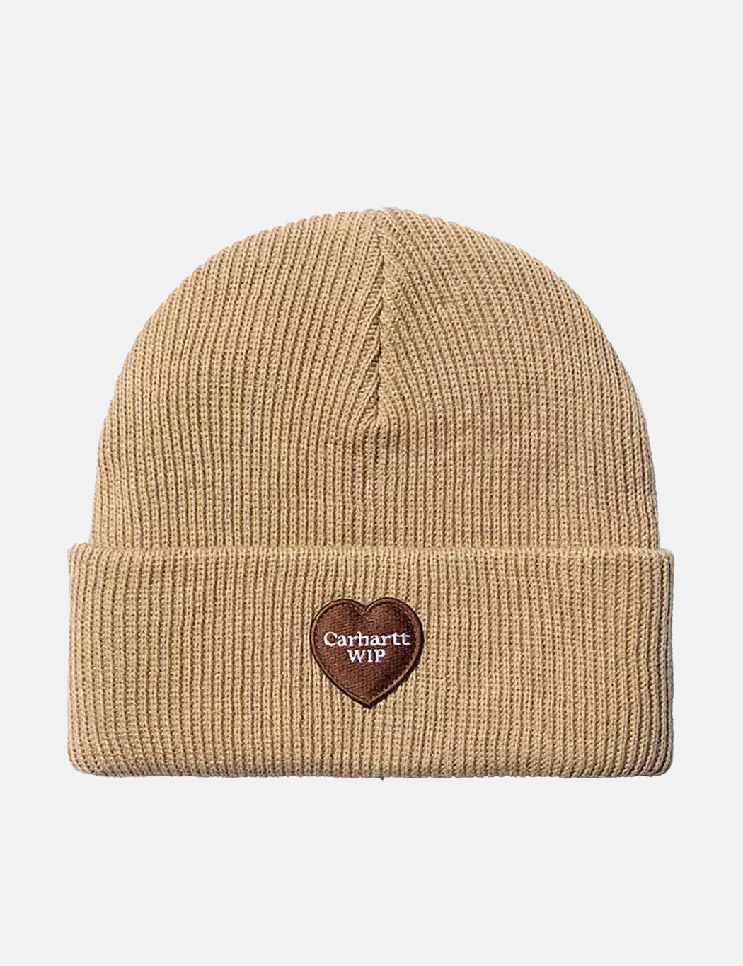 Heart Patch Beanie Hat - Blue